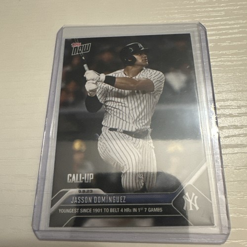 2023 Topps Now 834 Jasson Domínguez