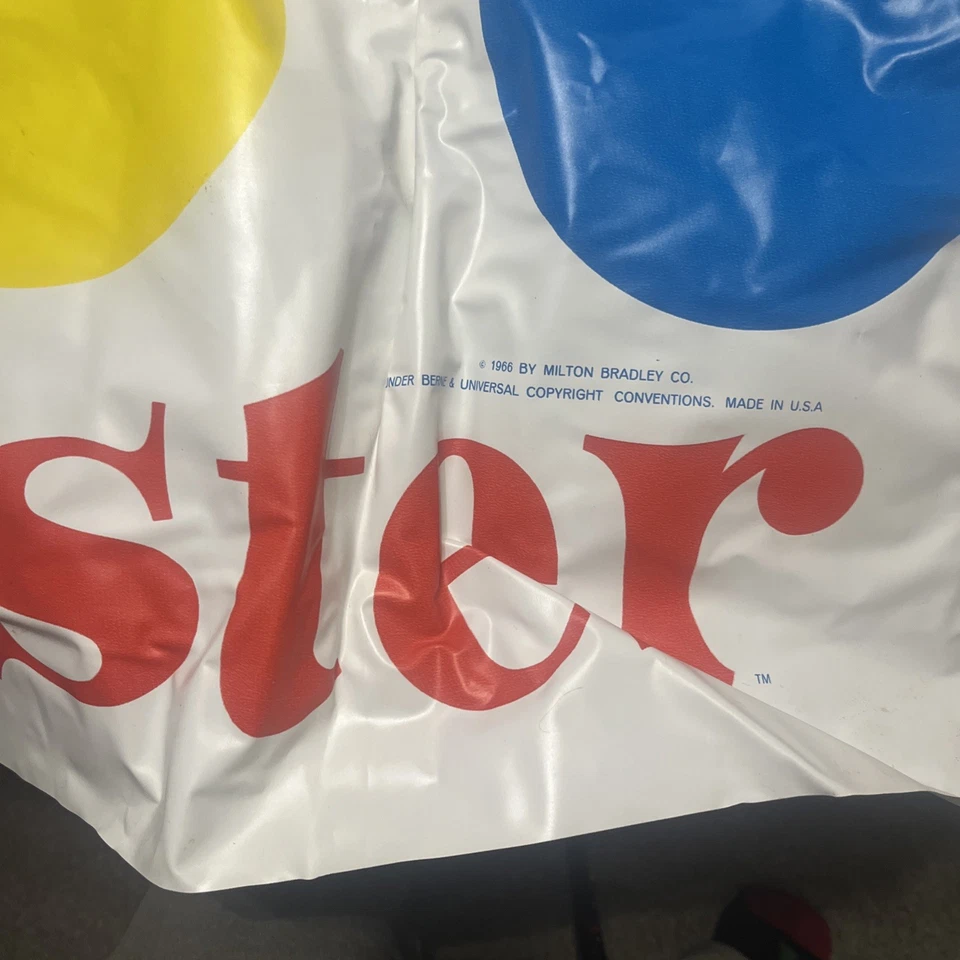 1966 Milton Bradley Twister 游戏 - 完整原装盒 - 复古派对游戏 — 第 4/4 张图片