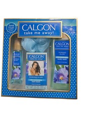  2 CALGON Take Me Away MORNING GLORY 4 Pc SEALED GIFT SET Mist Body Wash Beads