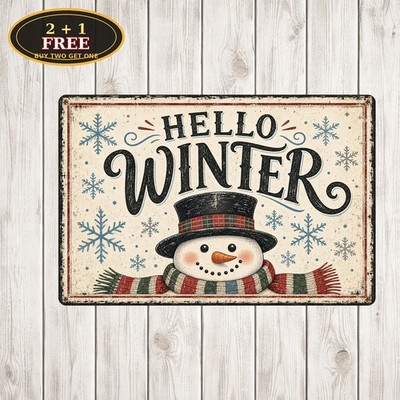 hello_winter_snowman_signs_dcor_holiday