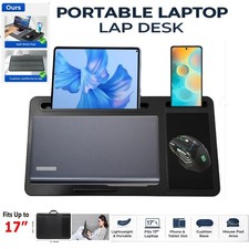 Lap Desk Laptop Computer Tray Table Stand Portable Sofa Bed Notebook  Mouse Pad
