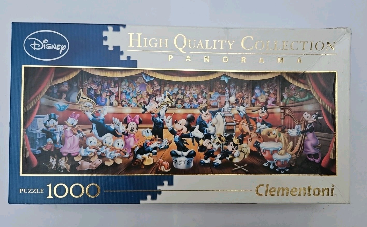 Disney Mickey Mouse Panorama 1000 Piece Jigsaw Puzzle Clementoni