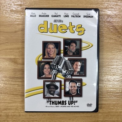 Duets (DVD, 1998, Region 1) Complete With Insert