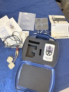 Intensity 5000 Hybrid TENS Unit with Case needs electrodes 