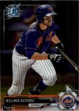 2017 Bowman Chrome Prospects #BCP92 Wuilmer Becerra - BB