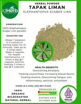 [idHerb] 50-500 Gramm Pulver Elefantenfuß Elefantenopus Schaber Linn...