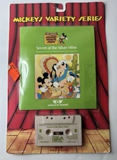Worlds Of Wonder Talking Mickey Mouse Book & Tape ~ Secret of the Silver Mine