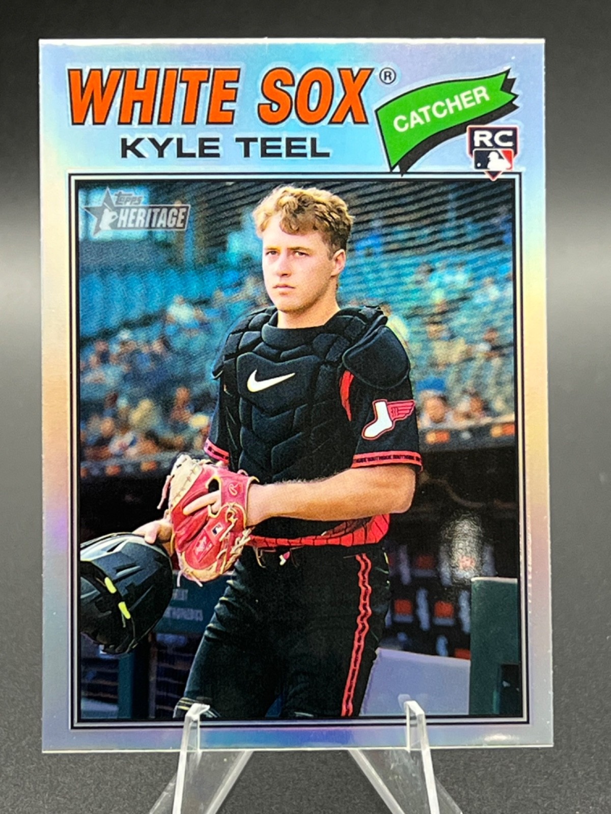 2026 Topps Heritage KYLE TEEL #182 Chrome Refractor RC White Sox