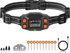 GPS Wireless Dog Fence, GPS Dog Collar Fence System, Adjustable 25-999 Yards ...