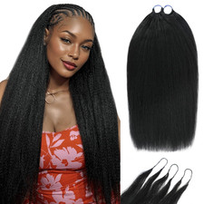 Human Crochet Hair for Women Kinky Straight Feather Crochet Human Hair Extension