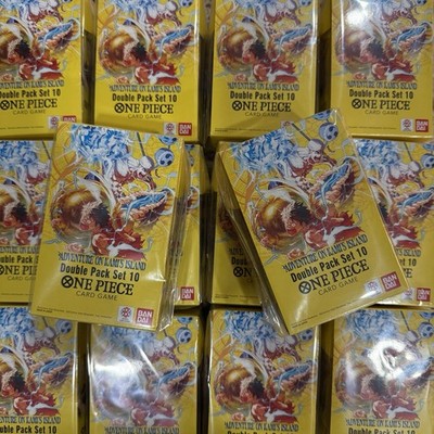 One Piece Adventure On Kami's Island Double PAck Set 10 Card Game TCG