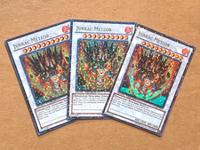 yugioh 3X Jurrac Meteor DT04-EN041 Ultra Parallel Rare New Cards Near Mint