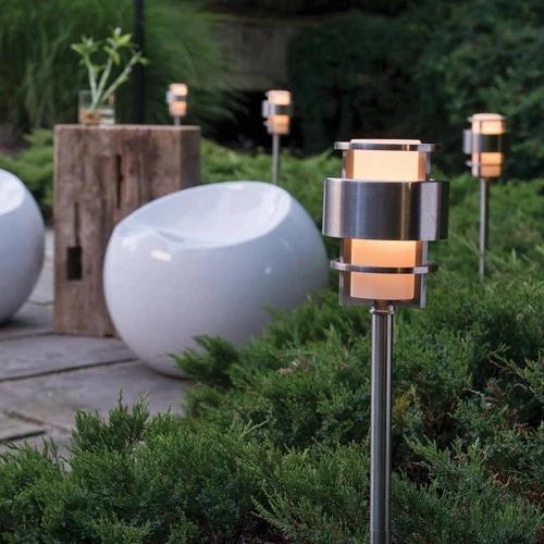 Hinkley Saturn 22" High Metro Bronze Low Voltage Path Light - Picture 6 of 9