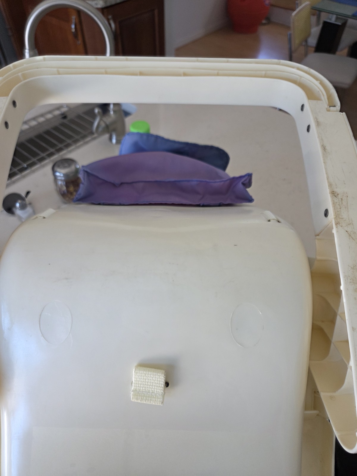 Vintage Infant Rocker Seat w BOX Fisher Price Reborn Baby Doll Collectible RARE 