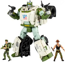 Collaborative G.I. Joe x Transformers Autobot Kup Triple T - OPEN BOX READ