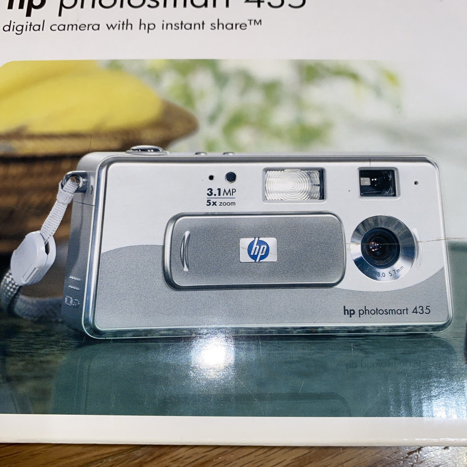 HP PhotoSmart 435 With Disc And User Manual In Original Box- Parts Only
