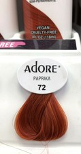 Adore Semi Permanent Hair Dye Colour Ammonia Peroxide Alcohol Free All Colours
