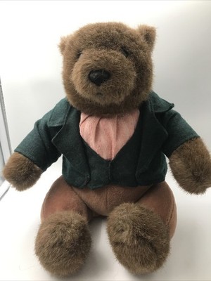 Rare 1992  Fred  VINTAGE APPLAUSE BRAVO DRESSED TEDDY BEAR PLUSH Classic