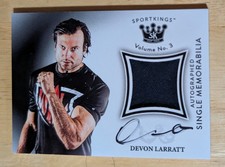 Sport Kings Volume 3 DEVON LARRATT match-worn shirt - auto Arm Wrestling Champ