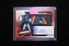 2021 Panini Absolute - Tools of the Trade 2 Swatch Signatures Brent Rooker #9/25