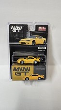  NISSAN SILVIA (S15) ROCKET BUNNY BRONZE YELLOW MINI GT #643