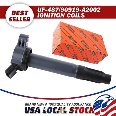 1x UF487 90919-A2002 Ignition Coils For Lexus GS450h GX460 IS250 V6 V8 Superior