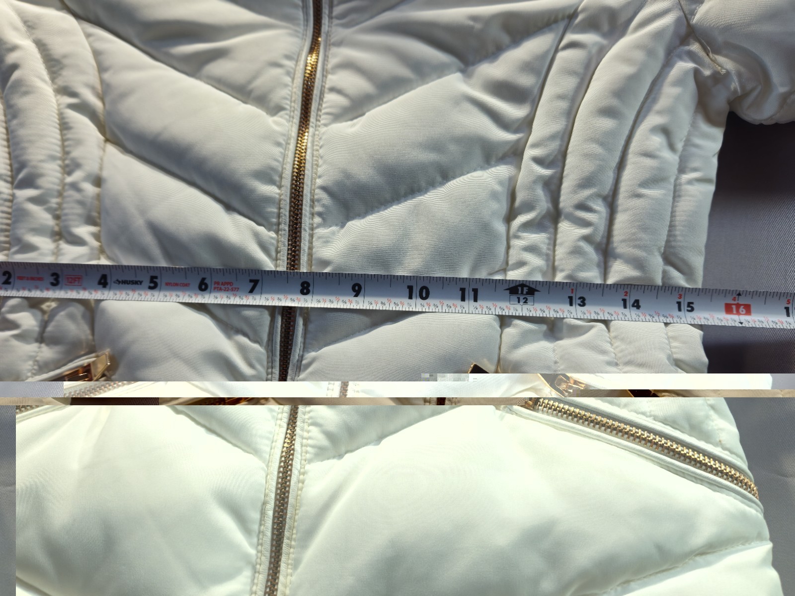 Zara Basic Outerwear Jacket For W Sz S Cream Colo… - image 8