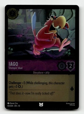 Iago - Stompin' Mad 43/204 Whispers in the Well Cold Foil