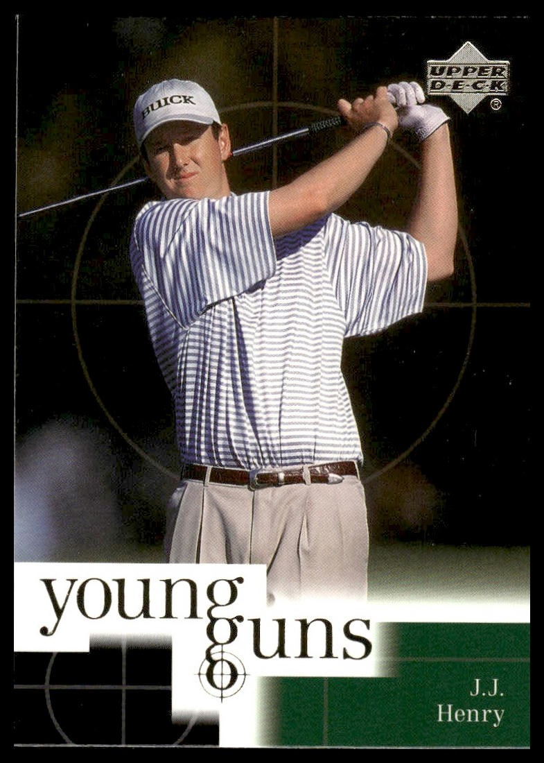 2001 Upper Deck #69 J.J. Henry RC Golf NM+