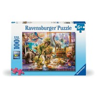 Ravensburger 12000863 Puzzle Dinos Im Kinderzimmer 100 Teile Xxl