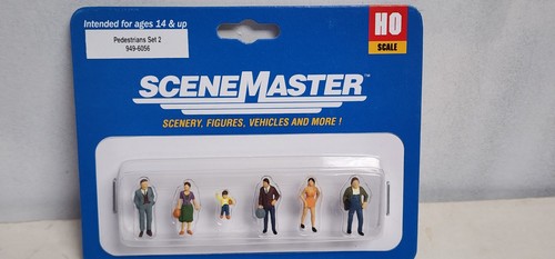 Juego de peatones Walthers People 949-6056 SceneMaster #2 HO Model Railroad | Zustand: New