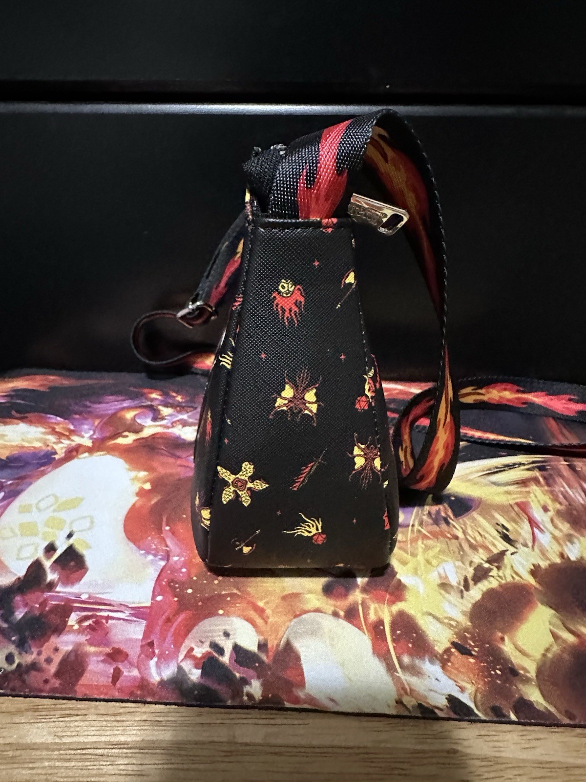 Loungefly Stranger Things Hellfire Crossbody Bag … - image 2