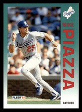 1992 Fleer Update #U-92 Mike Piazza Rookie
