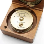 Scientific Anglers System 5 Fly Reel. 50th Anniversary. Hardy-Built. W/ Wood Box