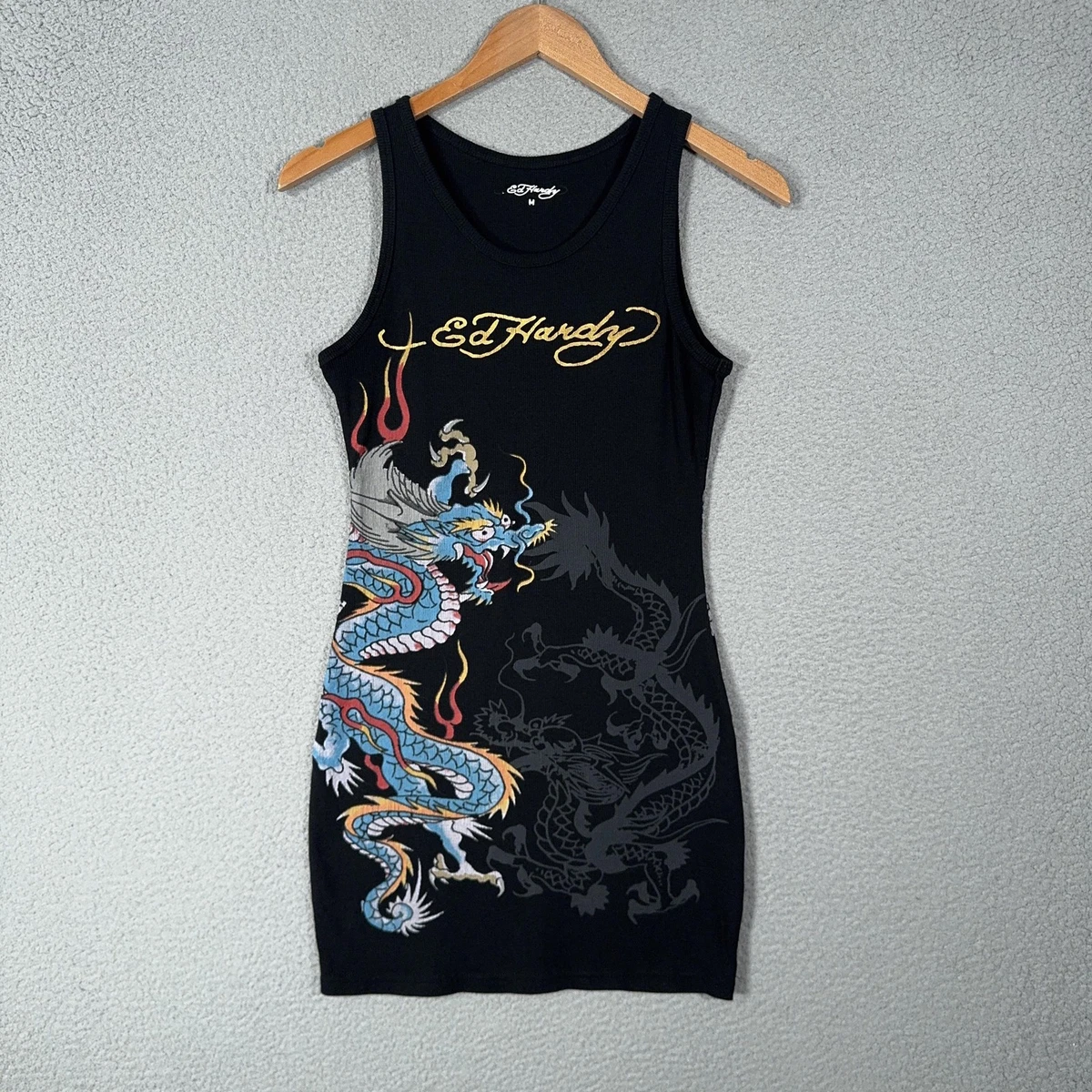 slim fit dress slacks Ed Hardy Hooded dress (XS) – Shopfran main image 0