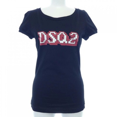 Dsquared2 S75GD0375 TShirt XS Black SemiSheer Used