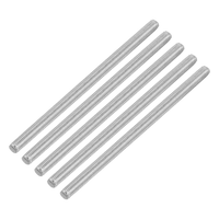 5 StüCk Vollgewindestange, M5 X 100 Mm, 304 Edelstahl, Rechtsgewindebolzen, M5–0