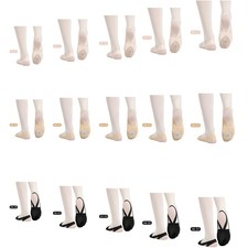 1 Pair Kids Adults Stretch Ballet Slipper Soft-sole Dance Practice Dancing Shoes