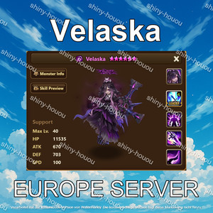 Compte Summoners War: Sky Arena - Groa + Leah + Leo - Android/Apple