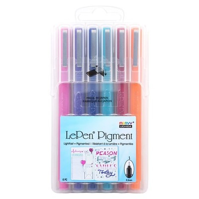 Uchida Le Pen Pigment, Jewel Colors