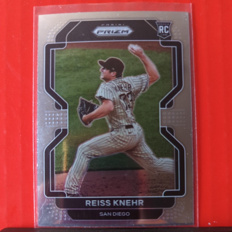 2022 Panini Prizm - #61 Reiss Knehr (RC) San Diego Padres Rookie 