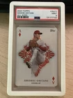 2023 Topps Series 1 All Aces Shohei Ohtani PSA 9 - 777 cert number Triple 7