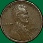 1933-D Lincoln Wheat Cent Choice Very Fine VF+ Coin #34991