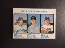Click to enlarge 1973 Rookie Pitchers (Norm Angelini / Steve Blateric / Mike Garman)
