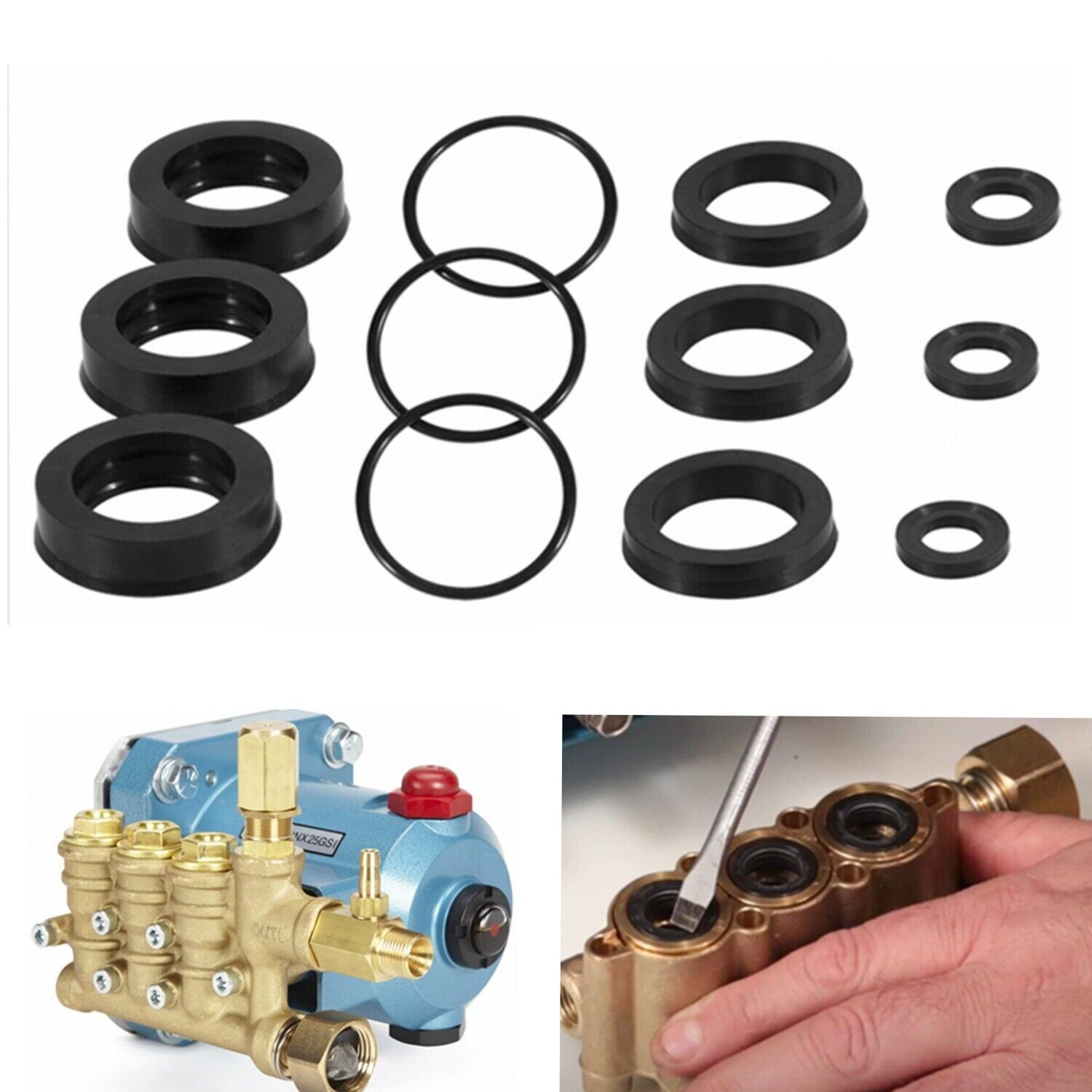 76975 Cat Pump Seal Kit for for 4DNX Pumps Model Replace 4DNX25GSI 4DNX27GSI