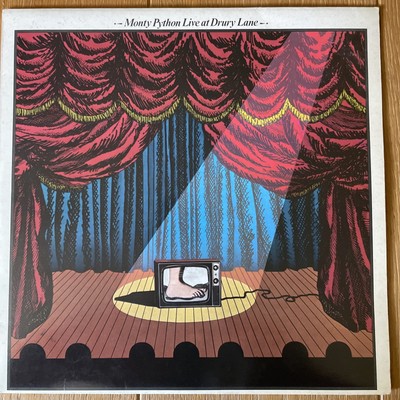 Monty Python - Live At Drury Lane LP Vinyl Record - Reissue Blue Charisma Label