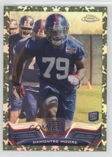 2013 Topps Chrome Military Refractor 332/499 Damontre Moore #190 2u3