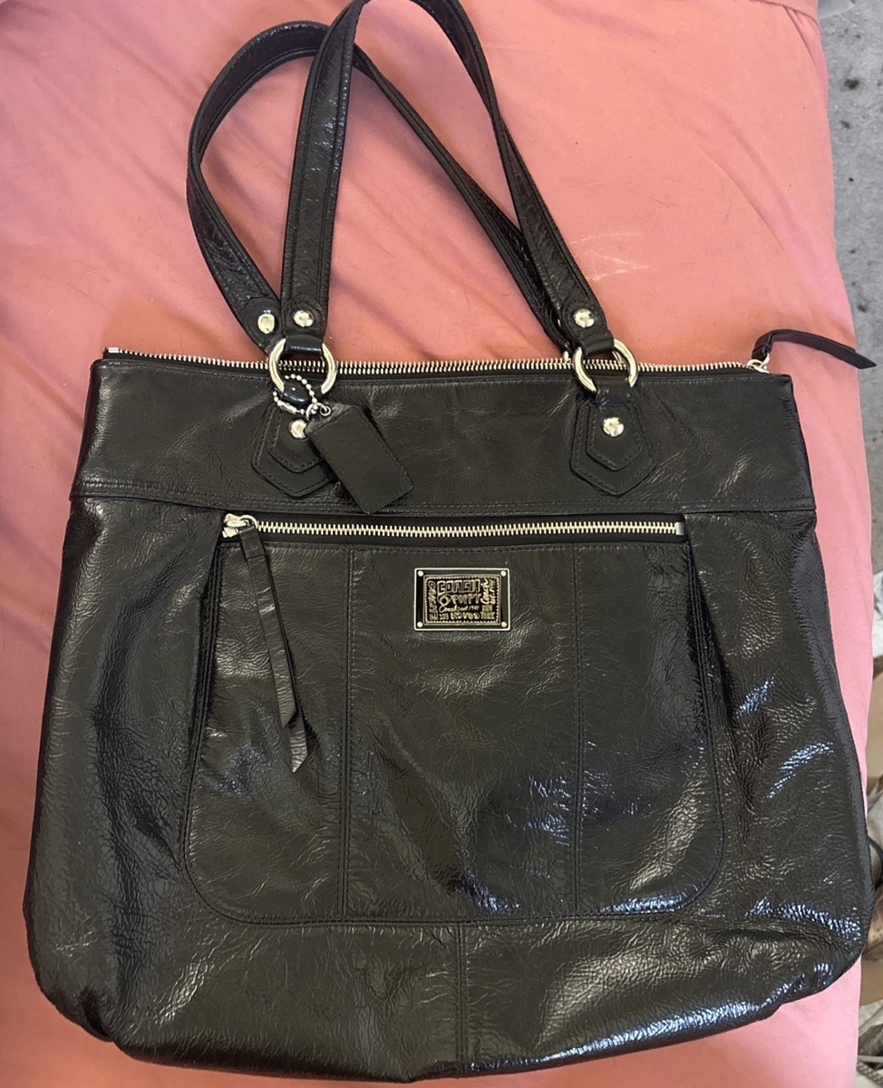 Coach Poppy Leather Exterior Shoulder Bag Bags & Handbags for