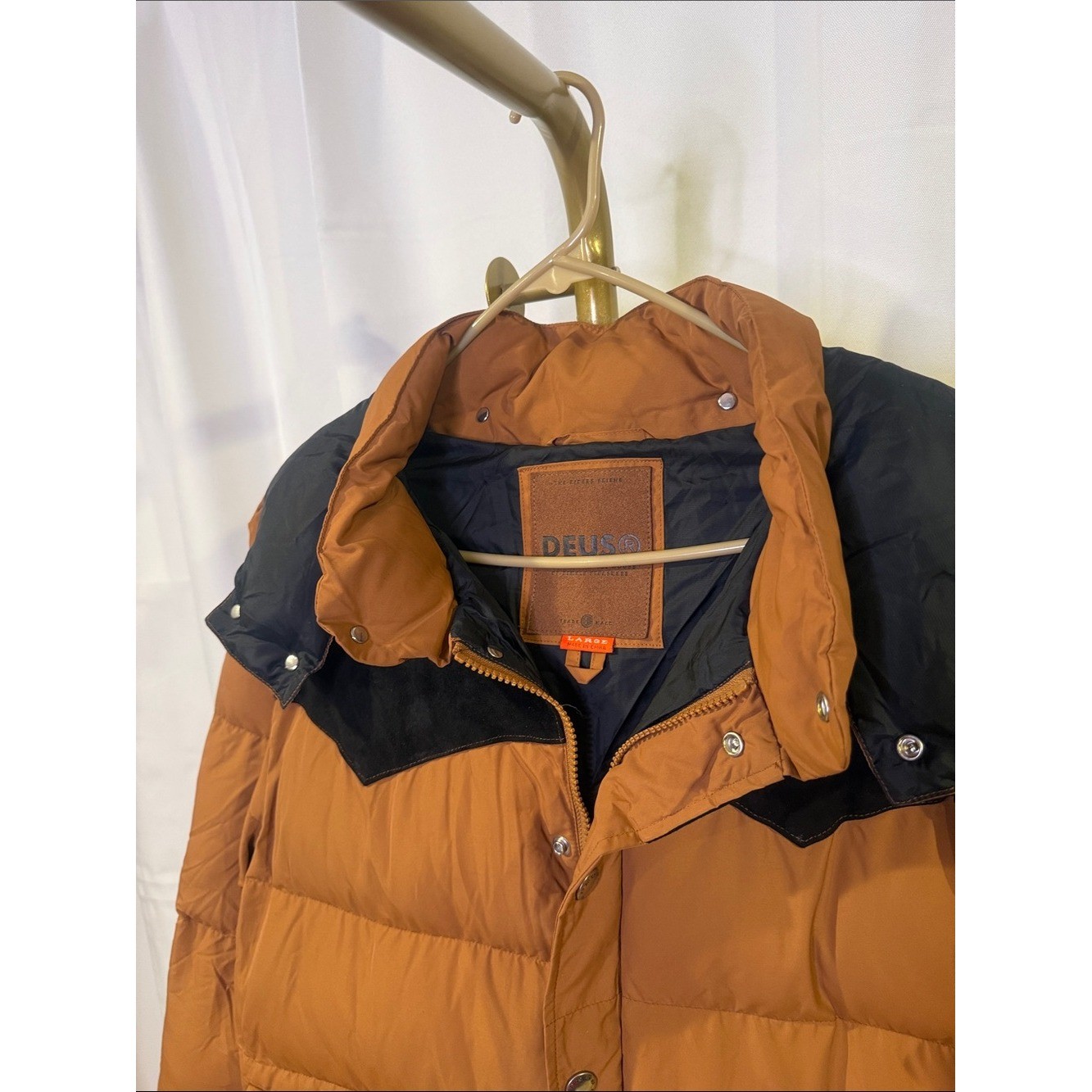 Deus Ex Machina Summit Puffa SOLD OUT Men's Large Puffer Jacket Designer Cold image 8