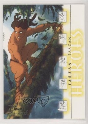 2003 Entertainment Disney Treasures 1 (Mickey Mouse) Heroes Tarzan #77 07mp